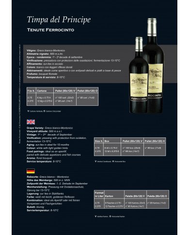 Vino Timpa del Principe  IGT  75cl