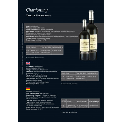 Vino Chardonaay IGT  75cl