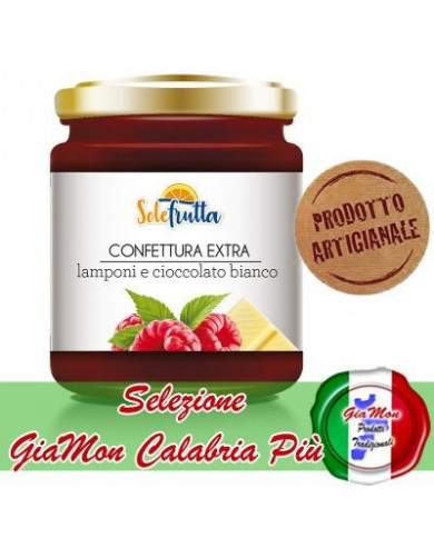 Confettura extra Lamponi e cioccolato bianco