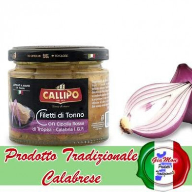 Filetti di tonno con cipolla rossa di Tropea