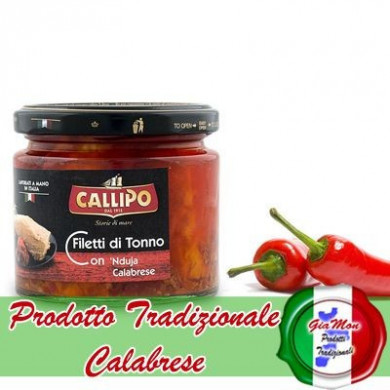 Filetti di tonno con Nduja di Spilinga