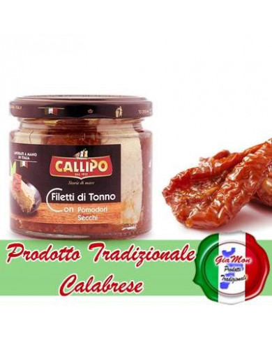 Filetti di tonno con pomodori secchi