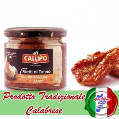 Filetti di tonno con pomodori secchi