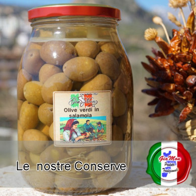 Olive verdi Calabresi in salamoia