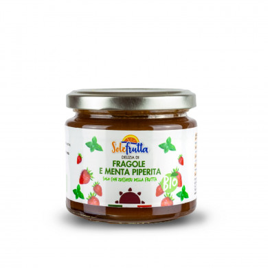 Delizia di fragole e menta