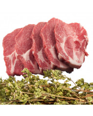 Fettine di capocollo di maiale