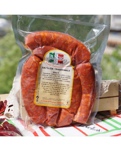 Salsiccia Fresca Calabrese dolce o piccante