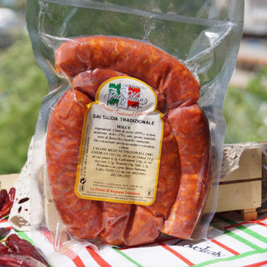 Salsiccia Fresca Calabrese dolce o piccante