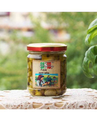 Fave sott'olio alla contadina