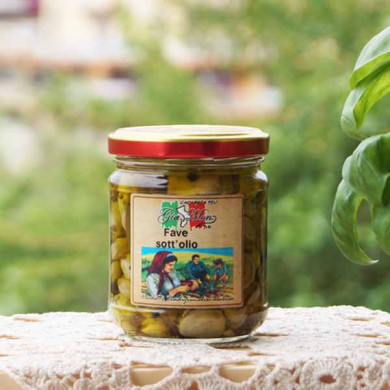 Fave sott'olio alla contadina