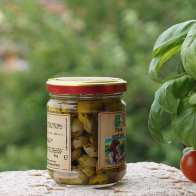 Fave sott'olio alla contadina
