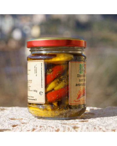 Diavolicchi sott olio aromatizzato