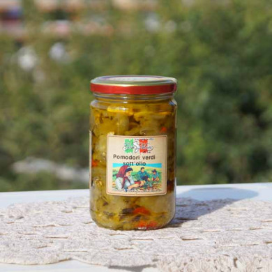 Pomodori verdi sott'olio