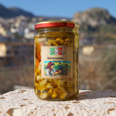 Melanzane a filetti sott olio ricetta della Nonna