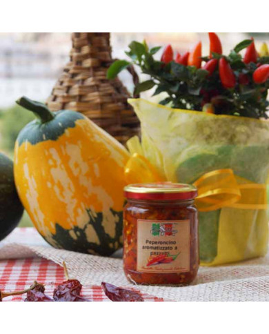 Peperoncino Calabrese a pezzetti sott'olio