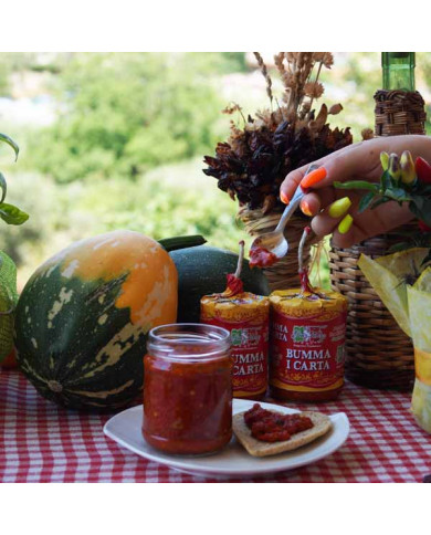 cuore di Bumma al tartufo bianco di Calabria
