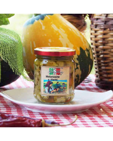 filetti di melanzane sott'olio
