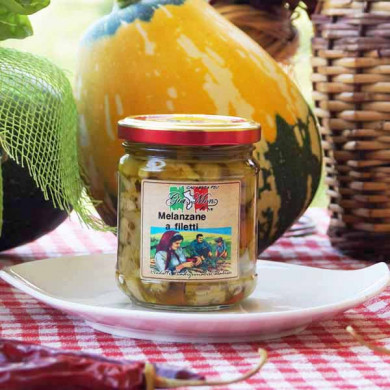 filetti di melanzane sott'olio