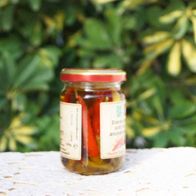 Diavolicchio a mazzetto sott'olio