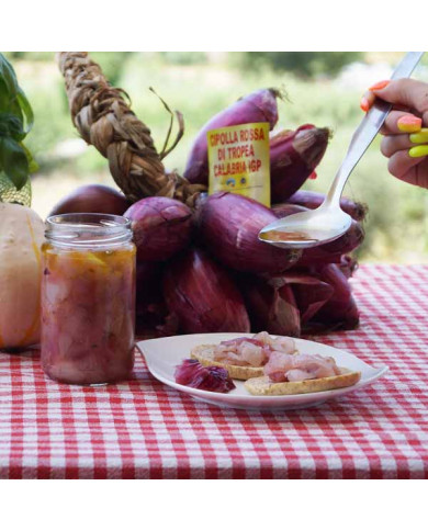 Cipolla rossa di Tropea IGP in agrodolce