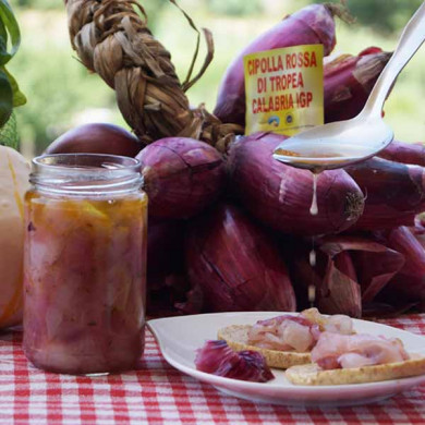 cipolla rossa in agrodolce artigianale
