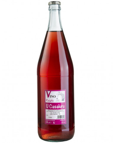 Bottiglie di vino U Casaluru rosato