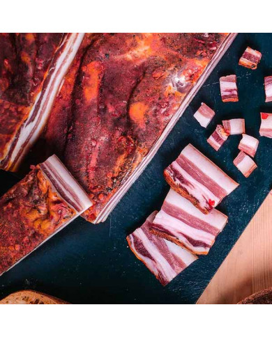 Pancetta di Calabria tesa D.O.P.