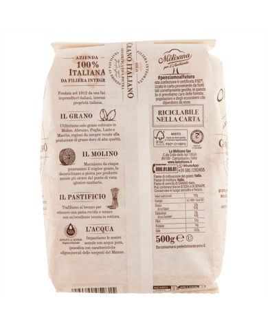 Pasta corta di semola