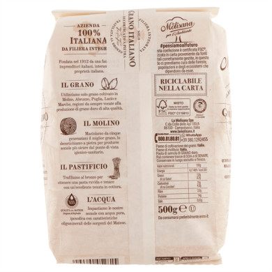 Pasta corta di semola