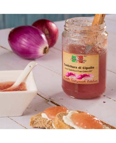 Bruschette con Caprino e Confettura di Cipolle Rosse