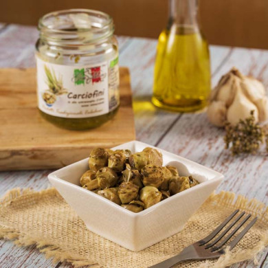 Carciofini sott'olio artigianali