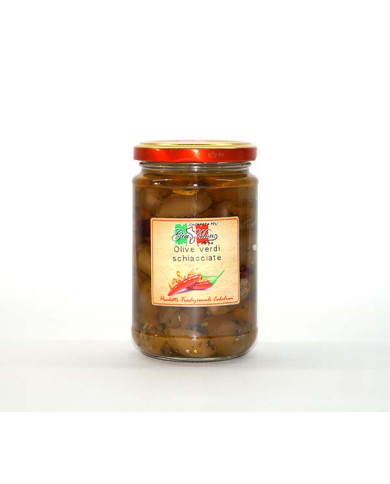 olive schiacciate piccanti 280g