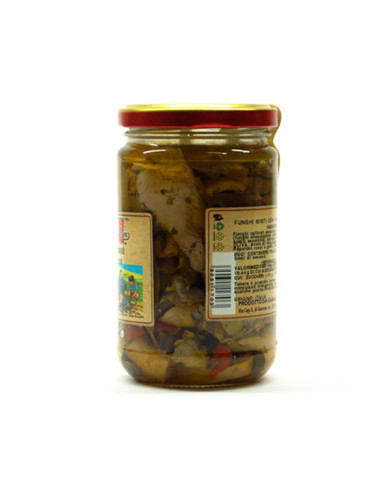Funghi Misti con Porcini: Delizia Calabrese a Barattolo