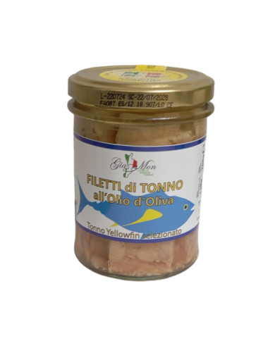 Filetti di tonno Pinna gialla