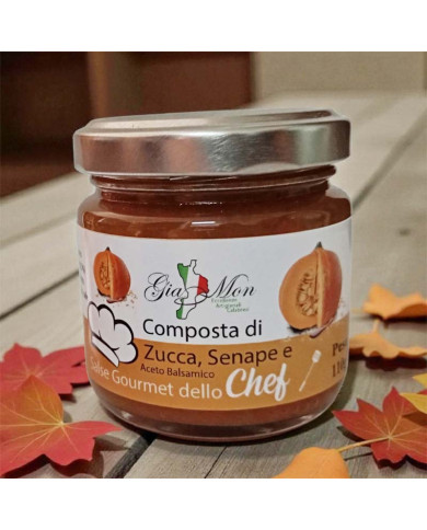 Composta Zucca senape e aceto balsamico