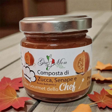 Composta Zucca senape e aceto balsamico