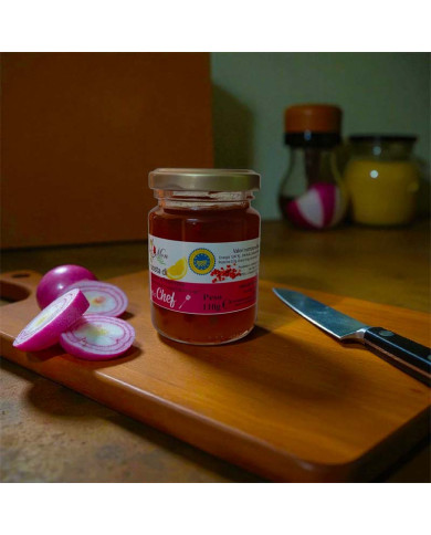 Confettura di Cipolla Rossa di Tropea IGP e pepe rosa