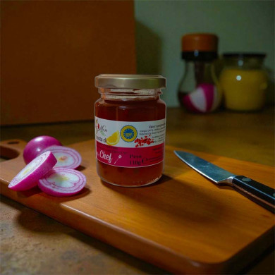 Confettura di Cipolla Rossa di Tropea IGP e pepe rosa