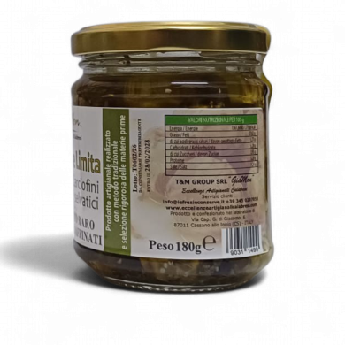 Carciofini sott'olio artigianali