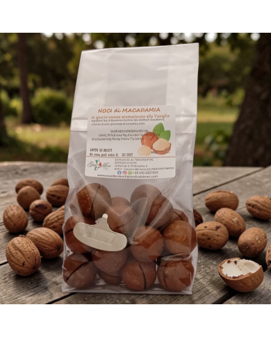Noci Macadamia Aromatizzate alla Vaniglia