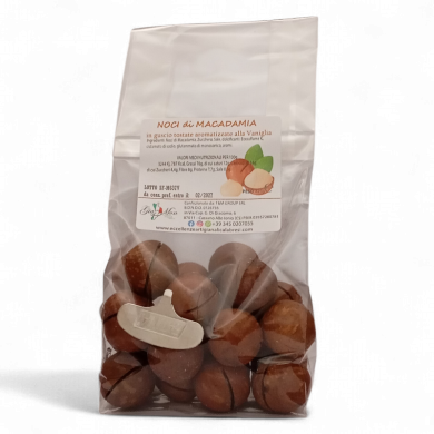 Noci Macadamia Aromatizzate alla Vaniglia o al Caffè
