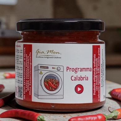 Crema aromatizzata di peperoncino calabrese