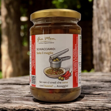 Olive schiacciate piccanti 280g