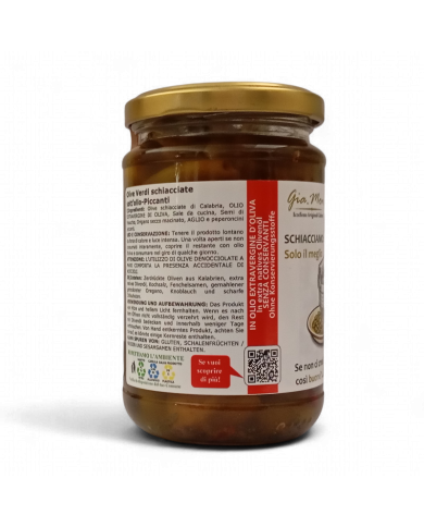 Olive sott'olio alla calabrese