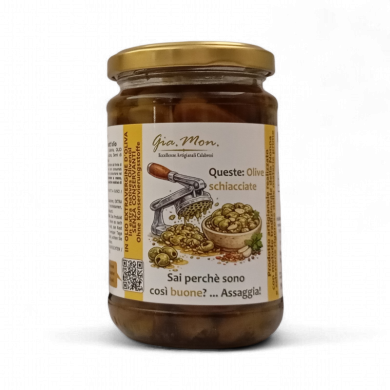 Olive schiacciate denocciolate 280g