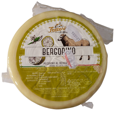 Bergorino – Pecorino Affinato al Bergamotto