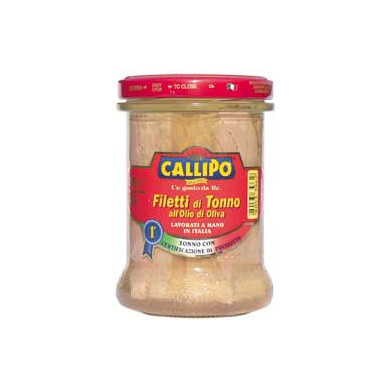 Filetti di tonno Callipo in olio d'oliva