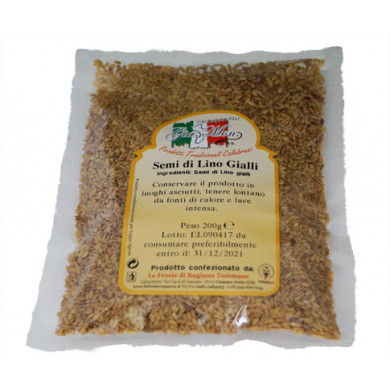 Semi di Lino gialli 200g