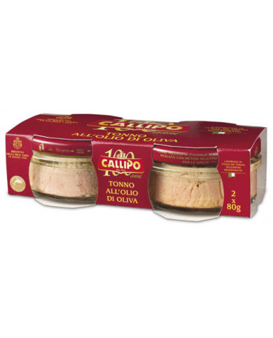 Tonno Callipo all'olio d'oliva 2x80g
