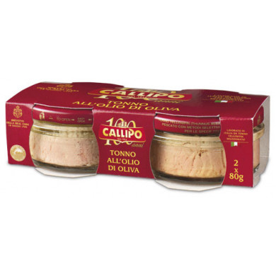 Tonno Callipo all'olio d'oliva 2x80g